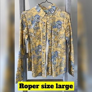 Women’s rodeo western button up shirt